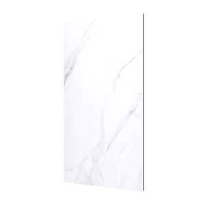 Roman Statuario Marble-Effect Gloss Porcelain Tile 120x60cm